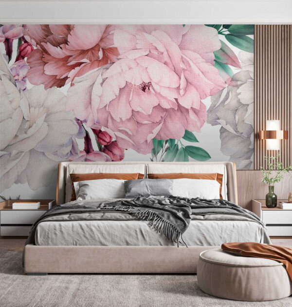Πολύχρωμη floral κομψότητα σε άνθιση Πολύχρωμη floral κομψότητα σε άνθιση
