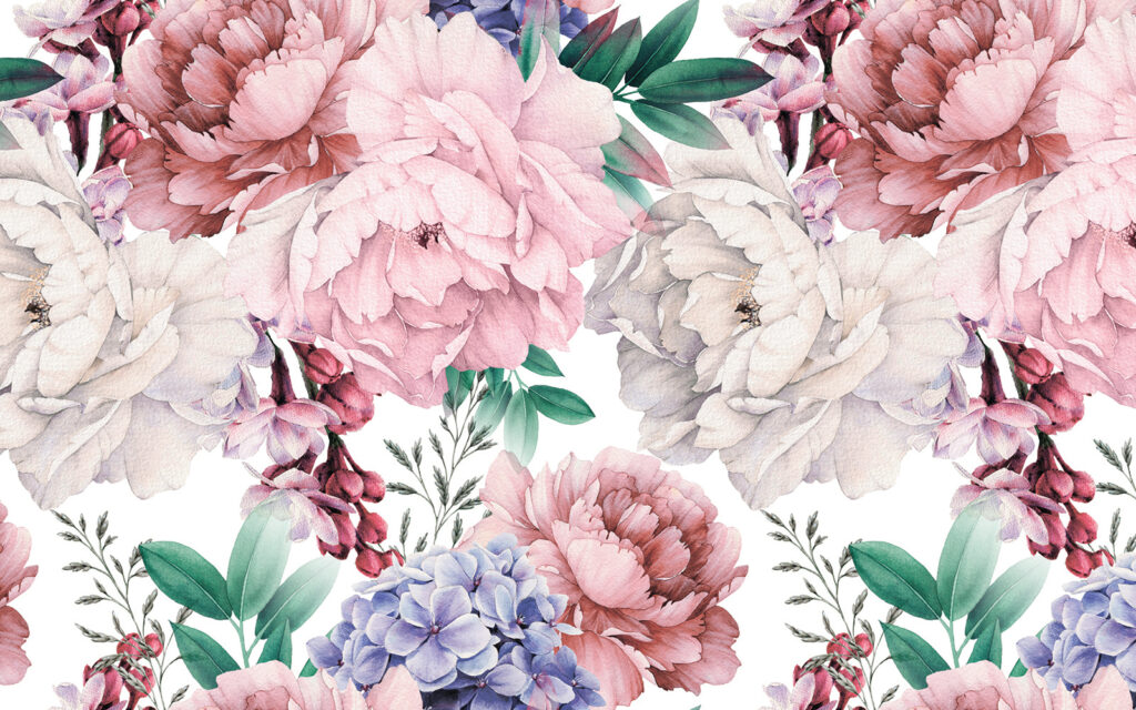 Πολύχρωμη floral κομψότητα σε άνθιση Πολύχρωμη floral κομψότητα σε άνθιση
