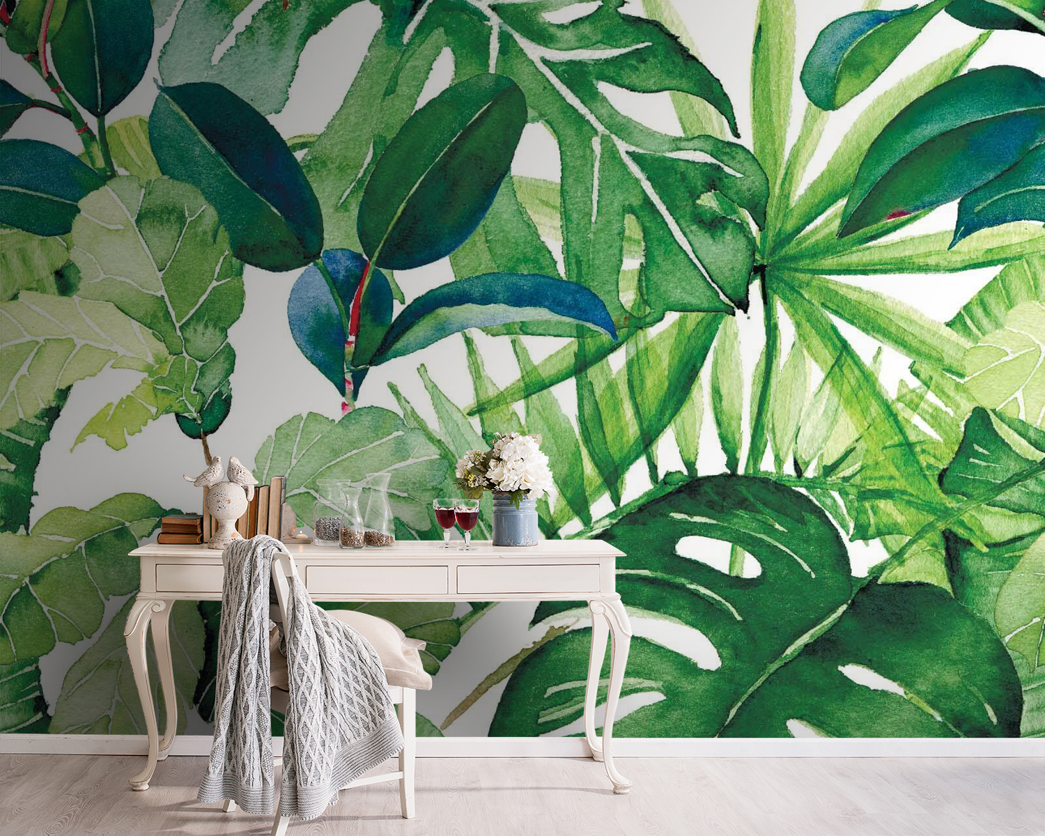 u25303pig5m - Πλούσια πράσινα φύλλα σε αρμονία - tegory