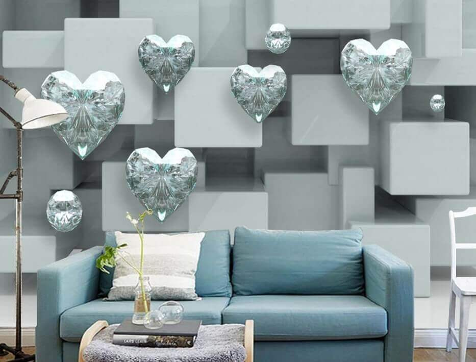 u21604pig1m - Ομάδα διαμαντιών σε τοίχο - tegory