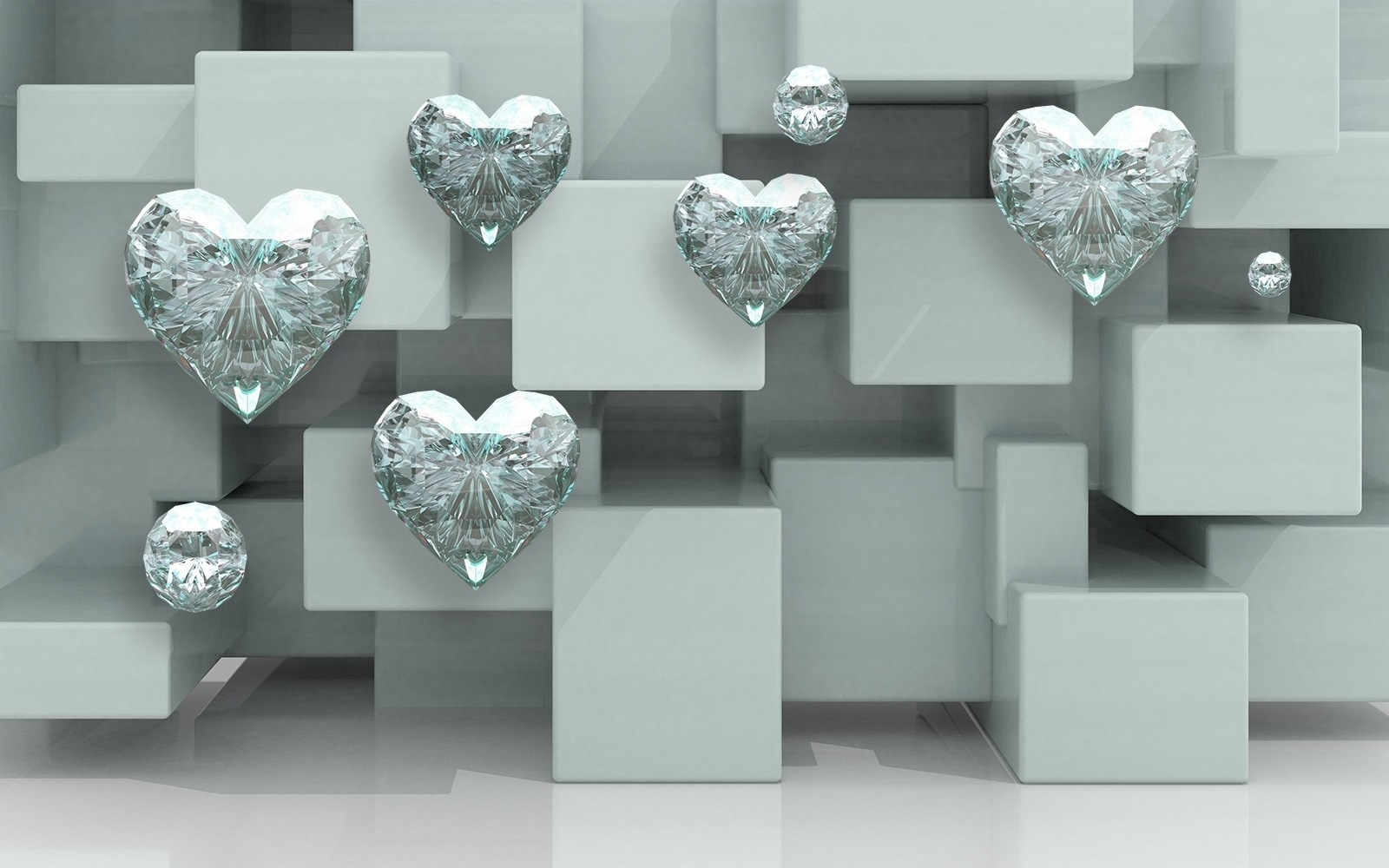 u21604p - Ομάδα διαμαντιών σε τοίχο - tegory