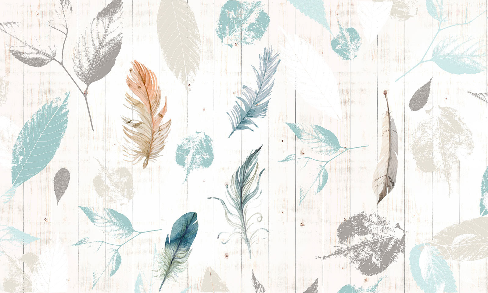 u21570p - Ομάδα φτερών σε ξύλινη επιφάνεια - tegory