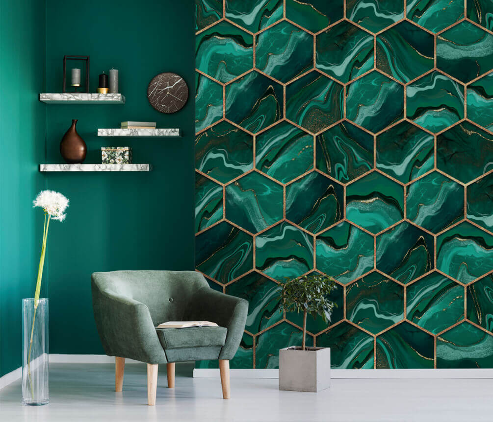 u20398pig1m - Ζωντανό εξαγωνικό σχέδιο μαρμάρου - tegory