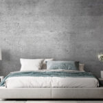 Ταπετσαρίες Γκρίζα επιφάνεια σκυροδέματος με μικρά στίγματα