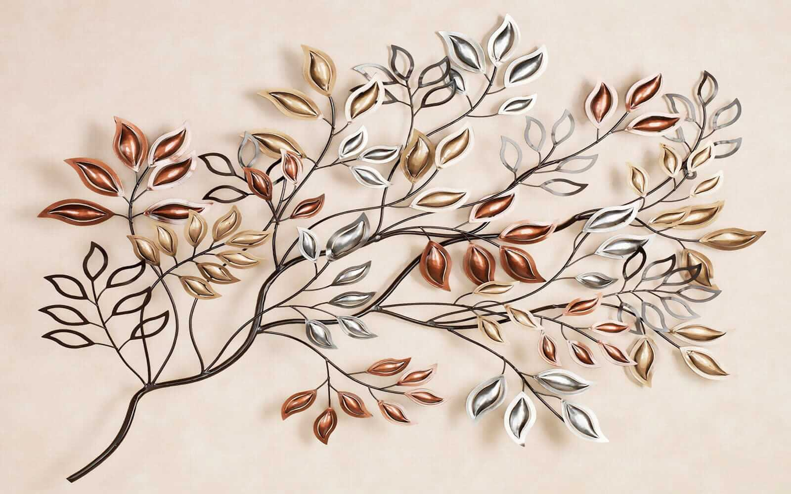 u12260p - Μεταλλικό δέντρο με φύλλα - tegory