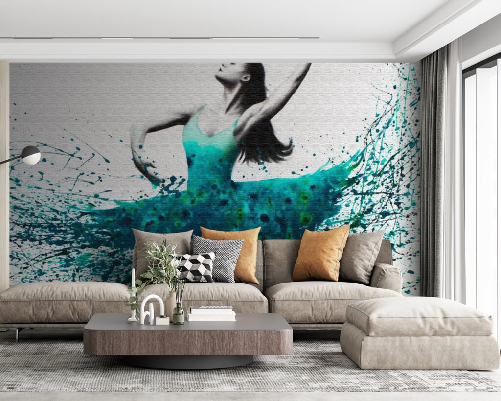 u01519pig63 1024x819 - Γυναίκα που χορεύει με μπλε φόρεμα - tegory