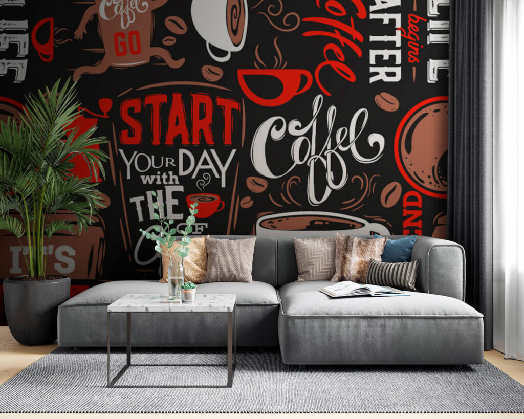 u03080pig53m 1024x819 - Μοτίβο από φλιτζάνια καφέ και κόκκους καφέ - tegory