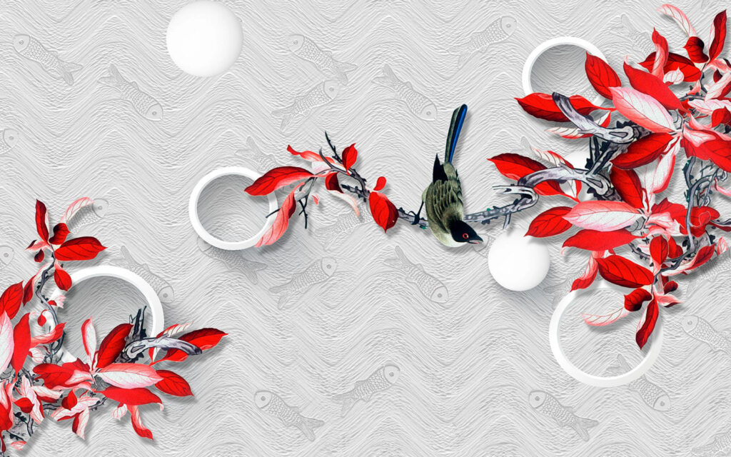 u05403p 1024x640 - Ταπετσαρία με ένα πουλί σε ένα κλαδί - tegory