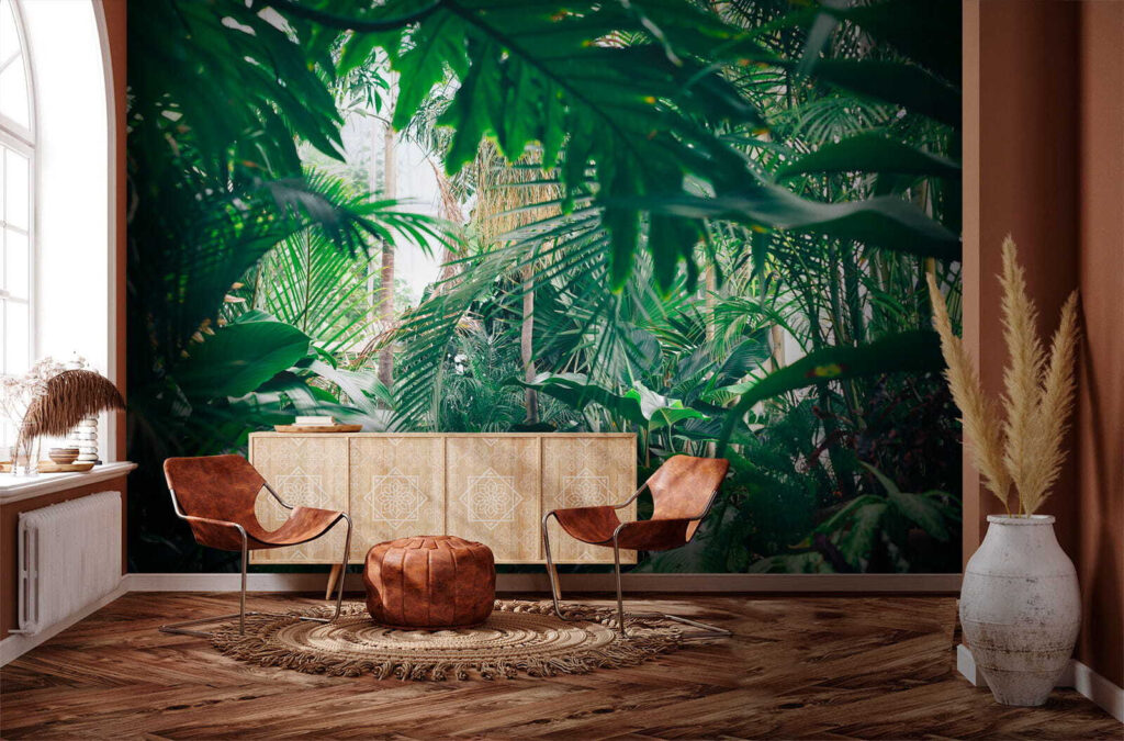 Group of green leaves