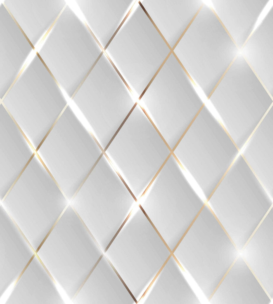 Shimmering light on sleek tiles