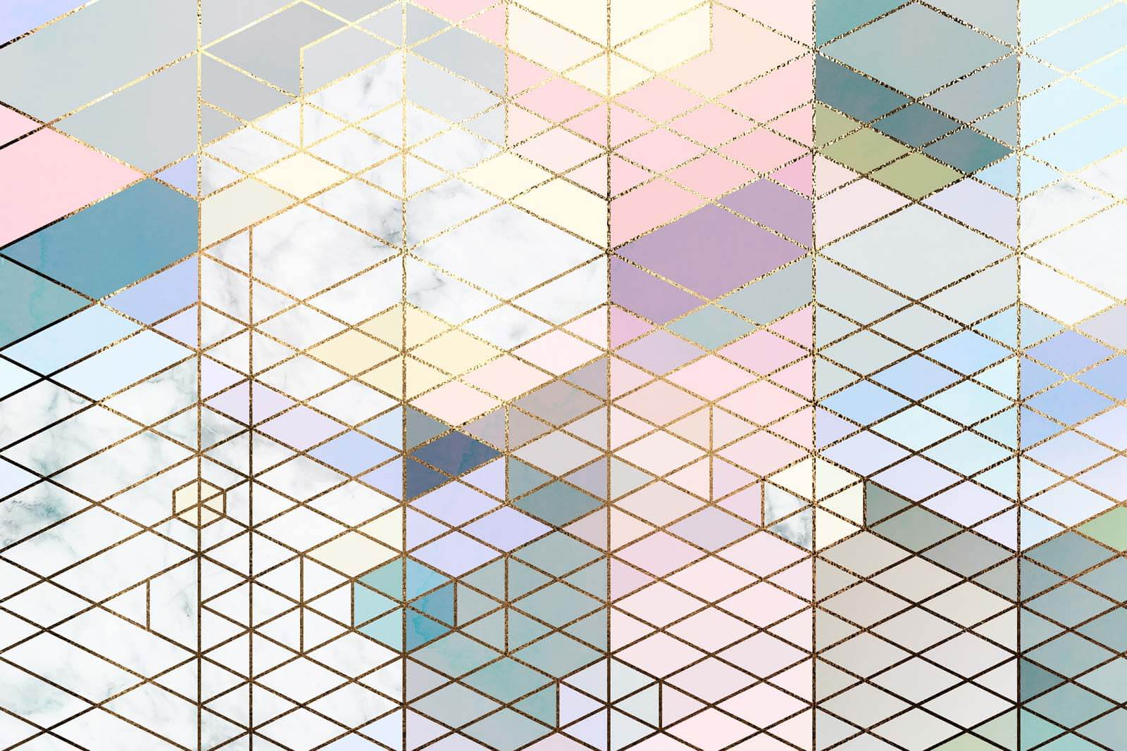 u09116p - Πολύχρωμο μοτίβο από τρίγωνα - tegory