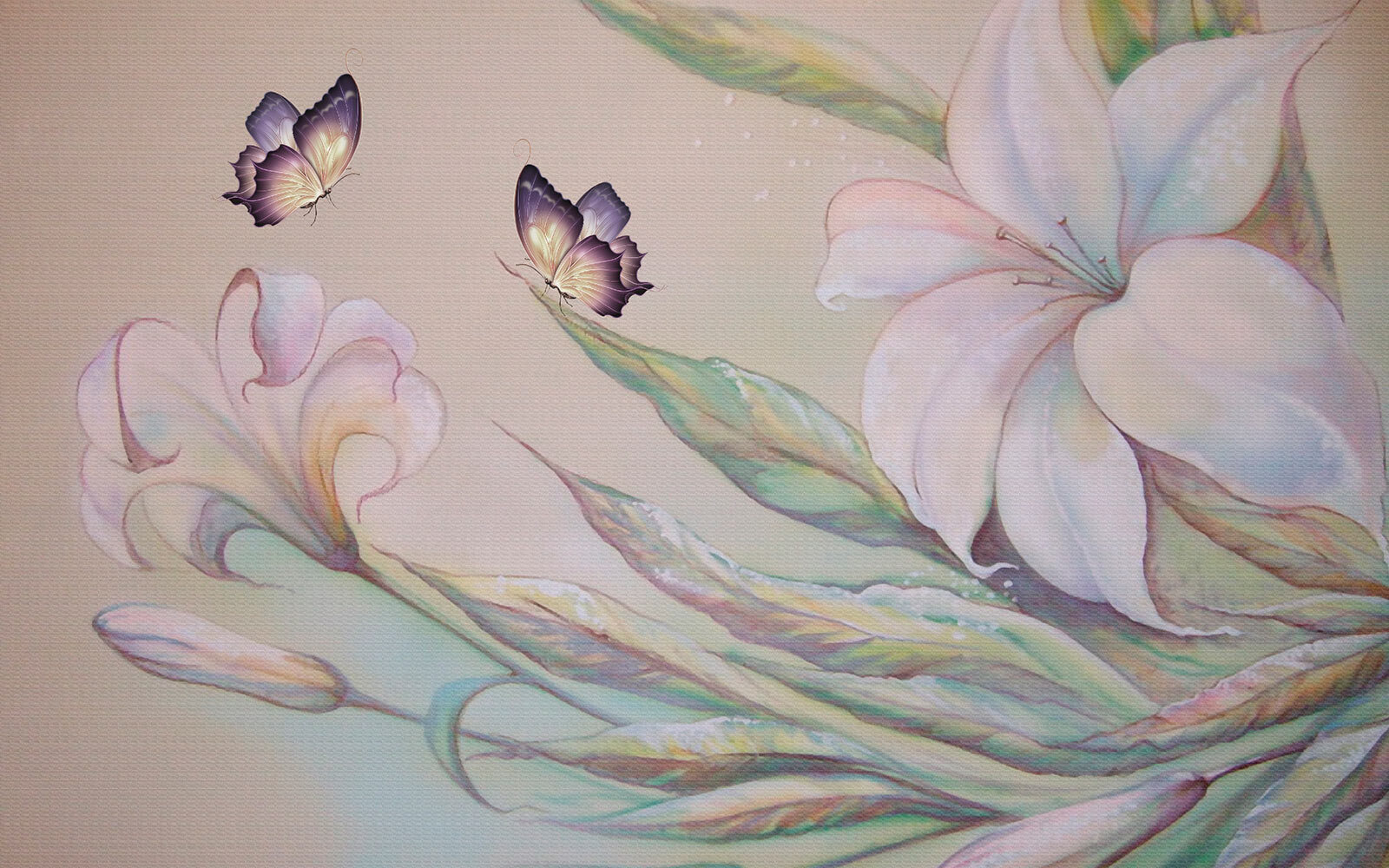 u15861p - Ζωγραφική των λουλουδιών και πεταλούδες - tegory