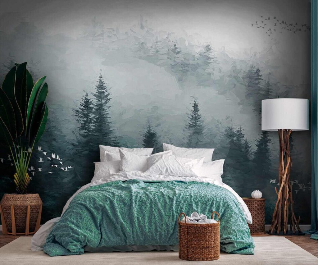 u23921pib2 1024x853 - Ομιχλώδες δάσος με πουλιά που πετούν - tegory