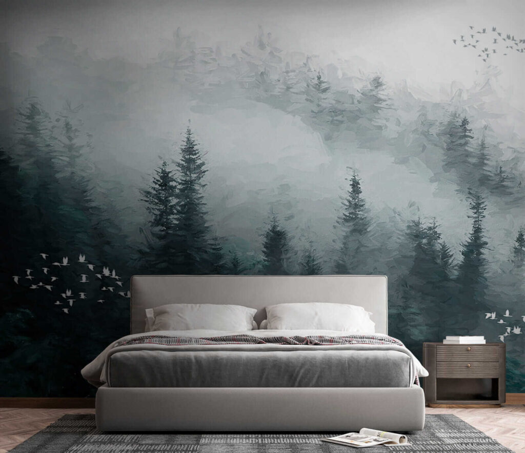 u23921pib4 1024x883 - Ομιχλώδες δάσος με πουλιά που πετούν - tegory