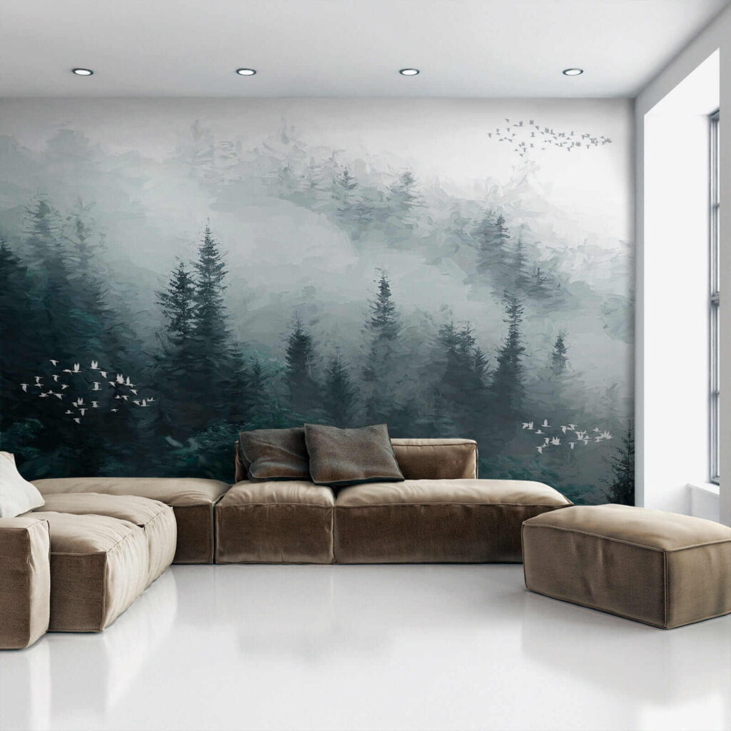 u23921pig1 1024x1024 - Ομιχλώδες δάσος με πουλιά που πετούν - tegory