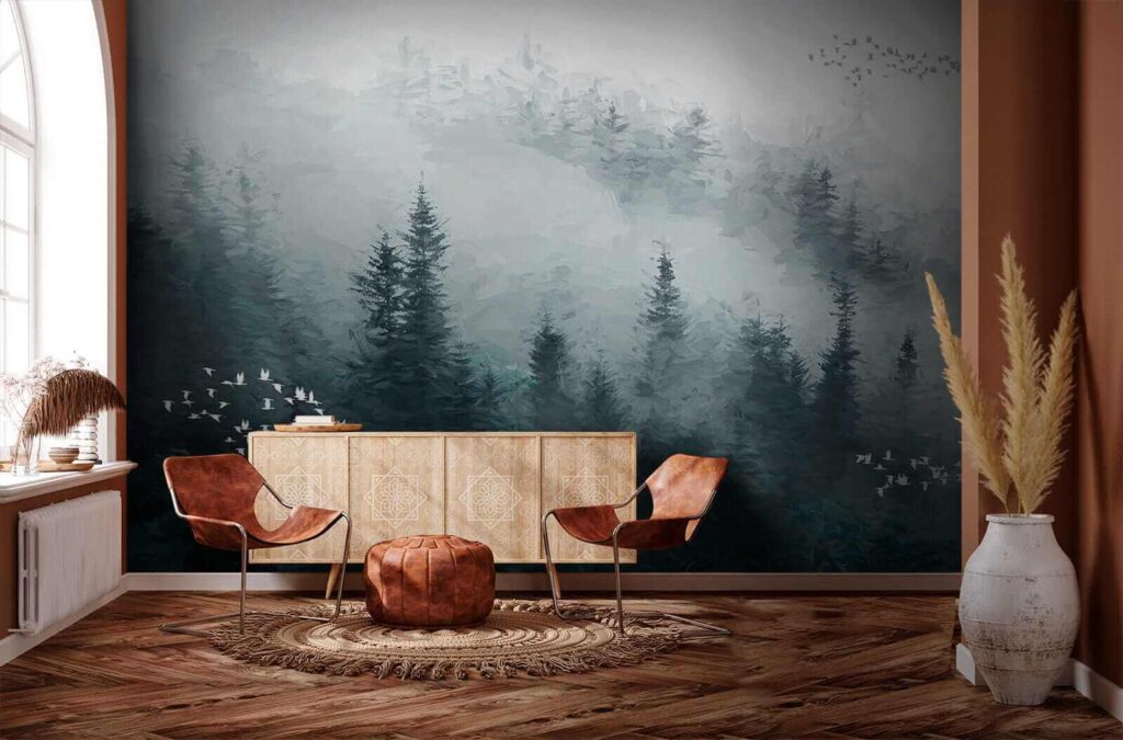 u23921pih1 1024x675 - Ομιχλώδες δάσος με πουλιά που πετούν - tegory