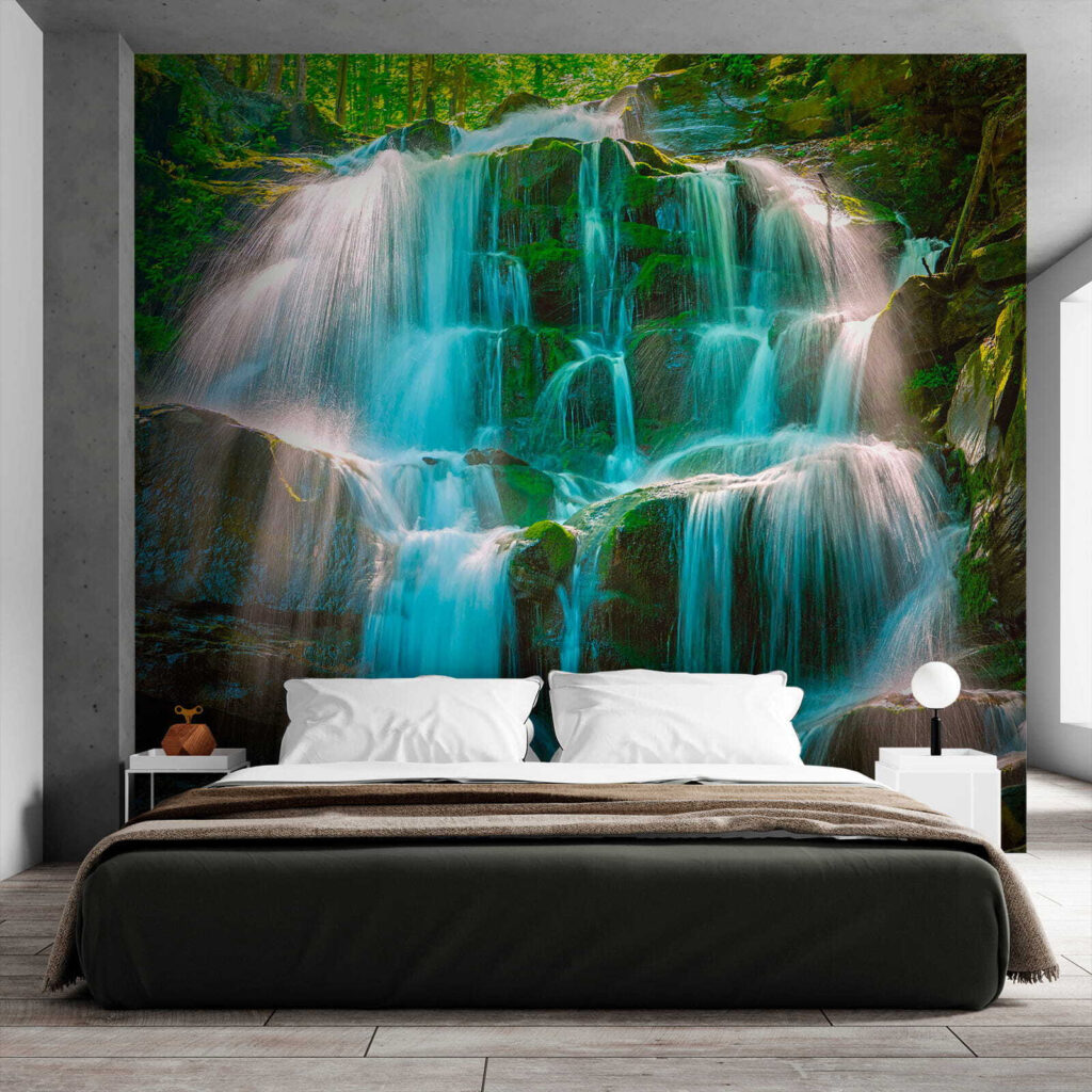 Waterfall in the woods