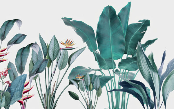 Group of green leaves