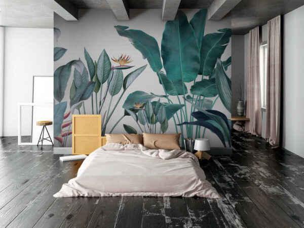 Group of green leaves