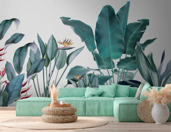 Group of green leaves