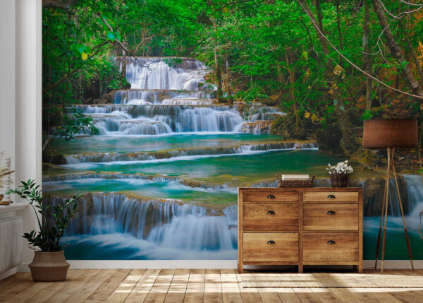 Ταπετσαρίες Καταρράκτης σε δάσος