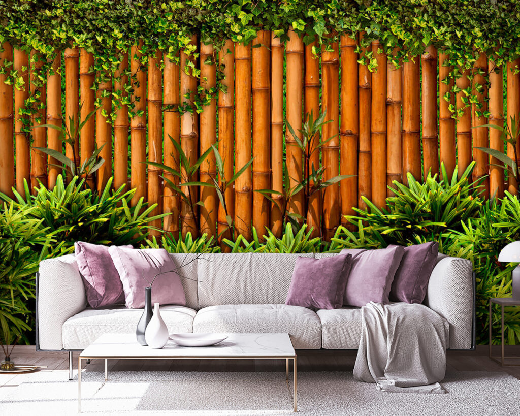 u60041pig38 1024x819 - Φράχτης μπαμπού με φυτά - tegory