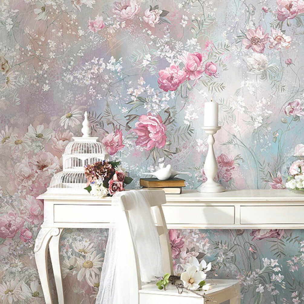 u66461pih1m - Ζωγραφική των λουλουδιών σε έναν τοίχο - tegory