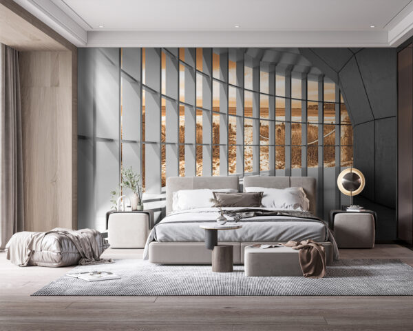 Large room with windows