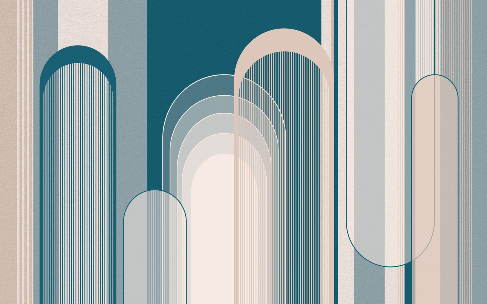 Blue and white art deco pattern Blue and white art deco pattern