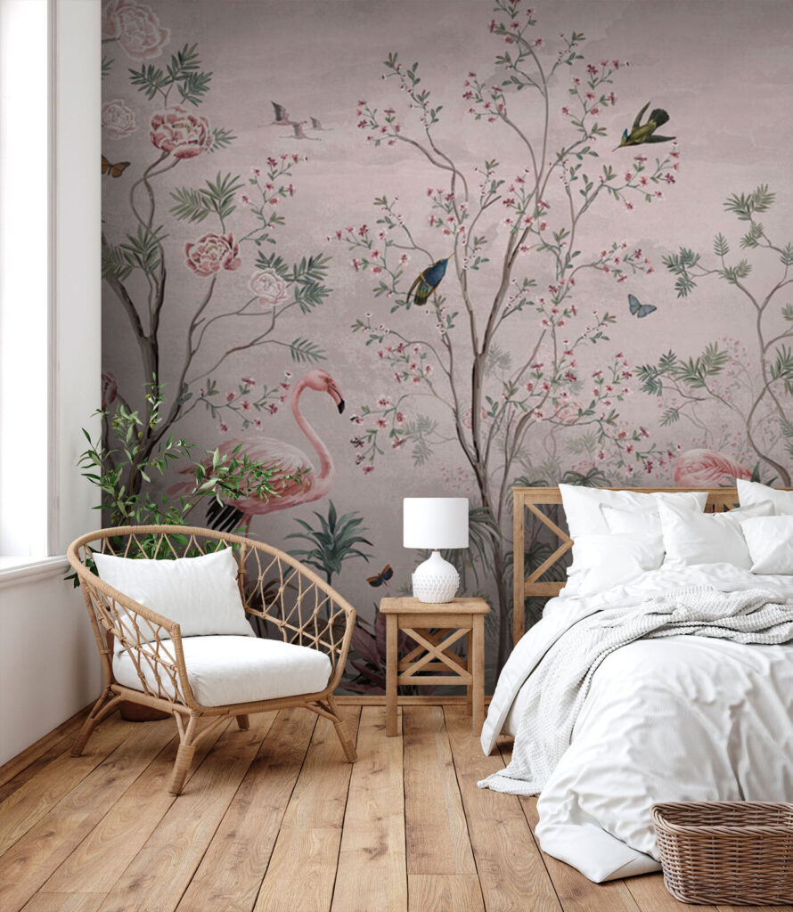 Ταπετσαρία με πουλιά και φυτά u73559pib1 890x1024 - Ταπετσαρία με πουλιά και φυτά - tegory