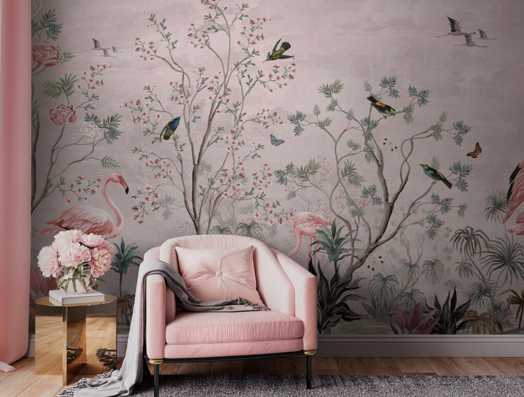 Ταπετσαρία με πουλιά και φυτά u73559pih1 1024x776 - Ταπετσαρία με πουλιά και φυτά - tegory