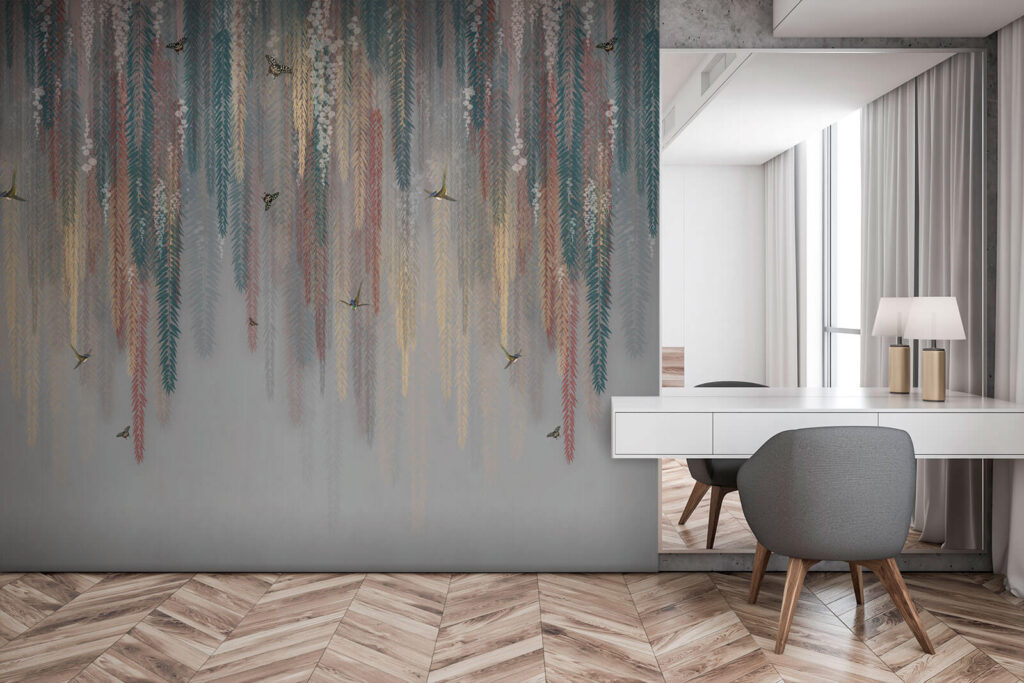 u73572pib1 1024x683 - Πολύχρωμο floral σχέδιο με πεταλούδες - tegory