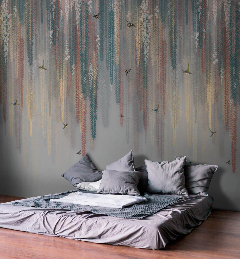 u73572pib2 950x1024 - Πολύχρωμο floral σχέδιο με πεταλούδες - tegory