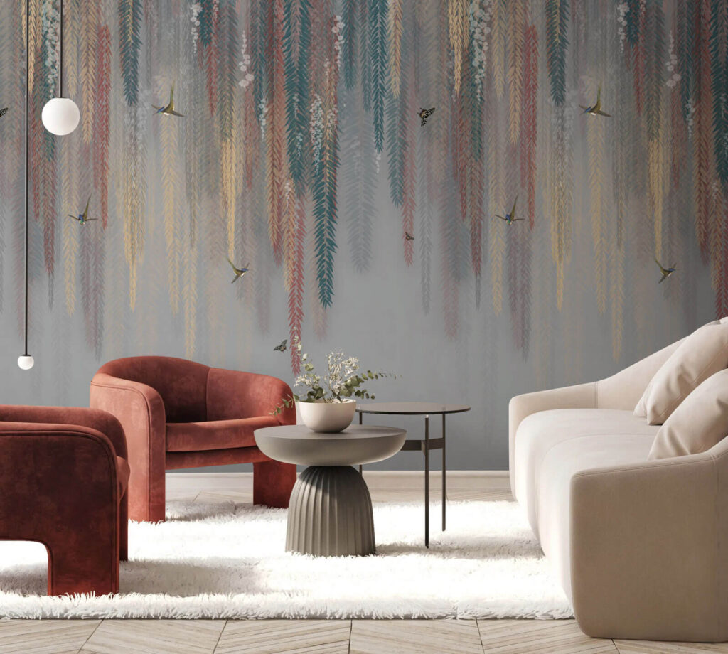 u73572pig1m 1024x920 - Πολύχρωμο floral σχέδιο με πεταλούδες - tegory