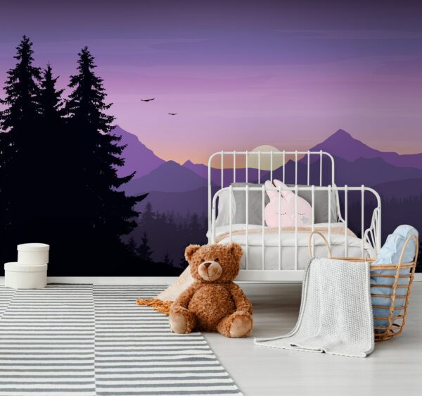 u73938pir2 600x562 - Τοπίο με δέντρα και βουνά - tegory