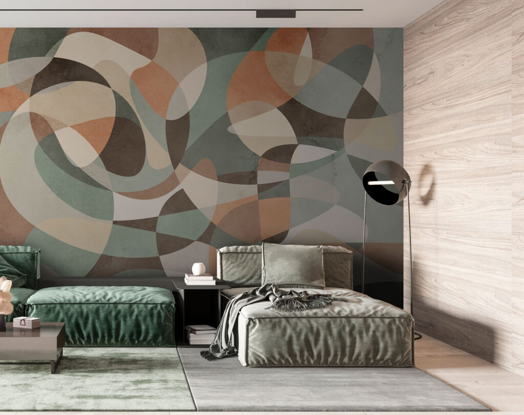 Colorful pattern on a surface