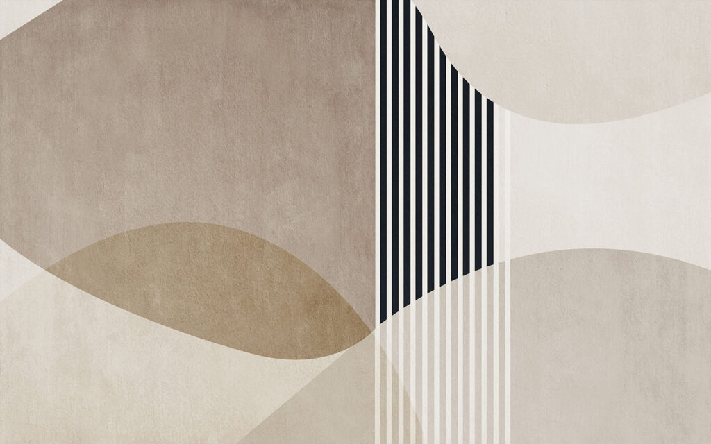 Abstract shapes in neutral tones Abstract shapes in neutral tones
