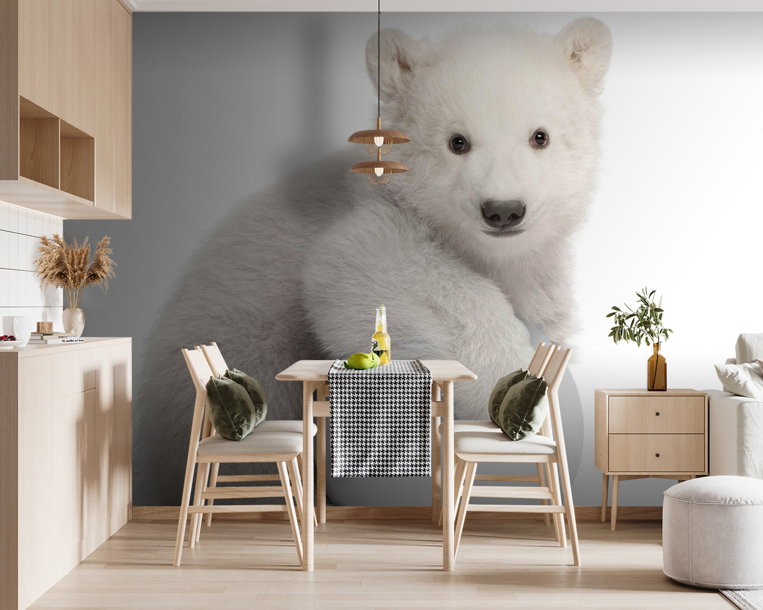 u77845pik119m - Πολική αρκούδα που κρατάει μια μπάλα - tegory