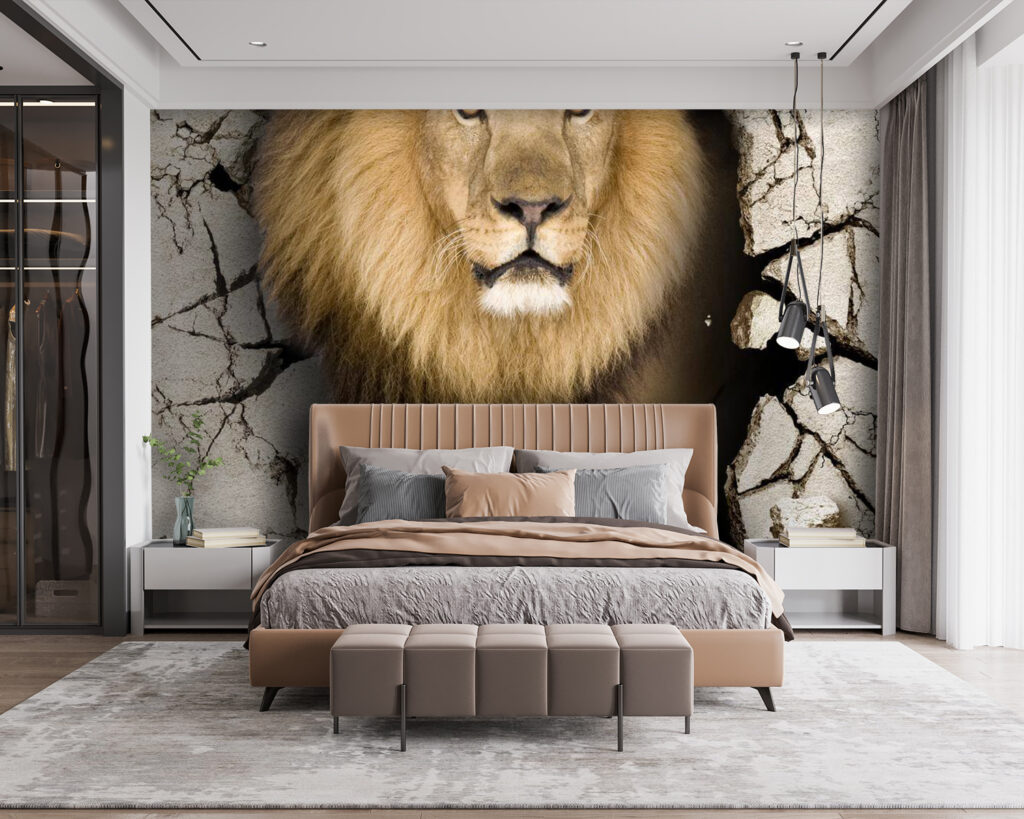 u77849pib115 1024x819 - Το λιοντάρι περπατάει μέσα από έναν τοίχο με ρωγμές - tegory