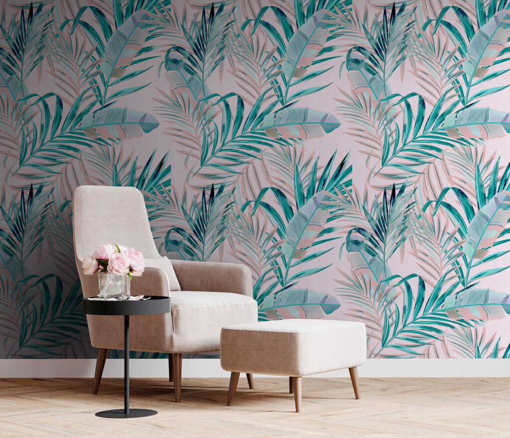 u79671pig1 1024x879 - Μοτίβο φύλλων σε ροζ φόντο - tegory