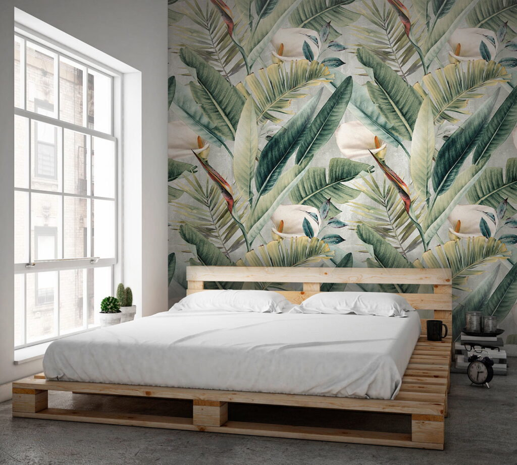 u79683pib1 1024x922 - Μοτίβο από πράσινα φύλλα και λουλούδια - tegory