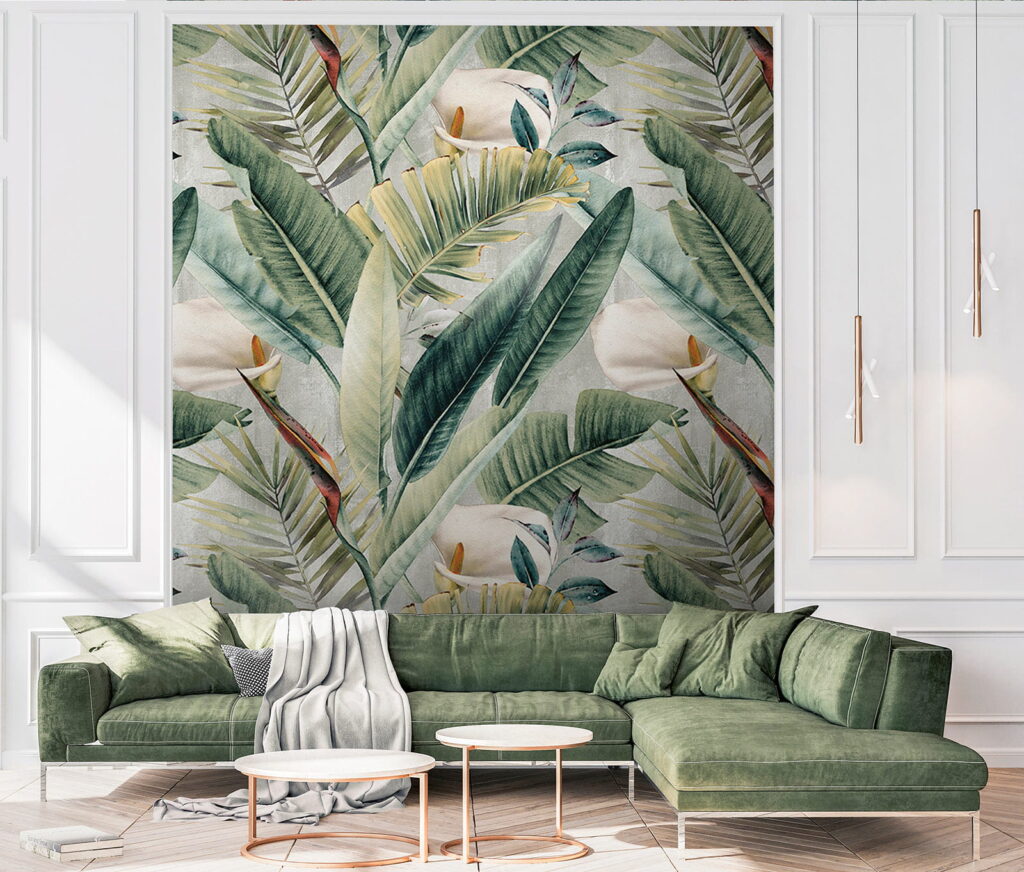 u79683pig1m 1024x872 - Μοτίβο από πράσινα φύλλα και λουλούδια - tegory