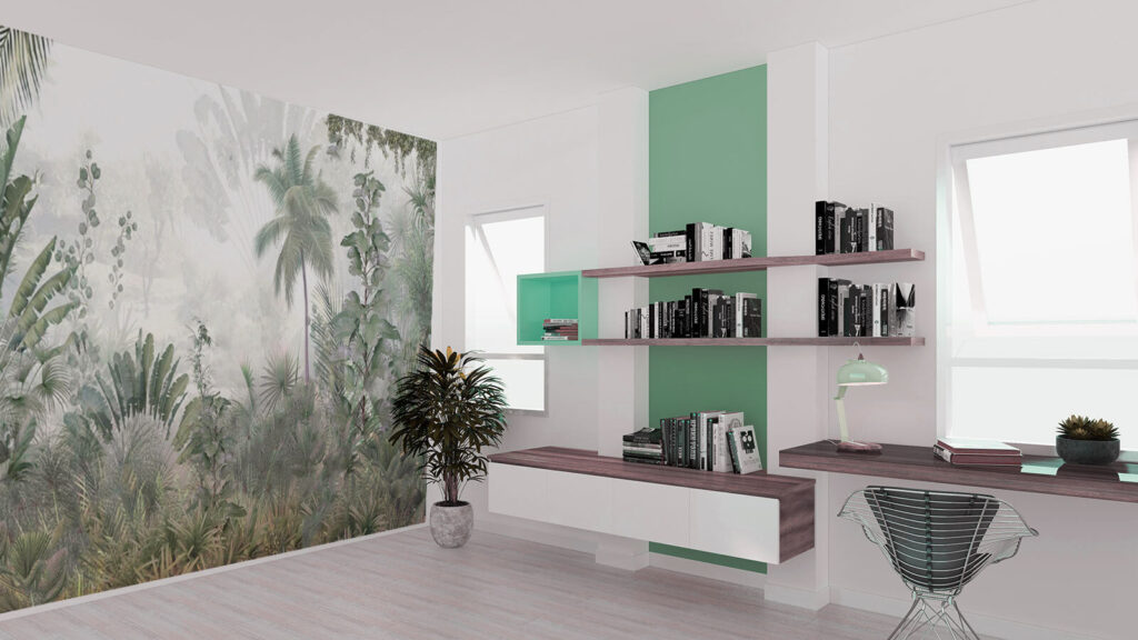 Group of plants and trees