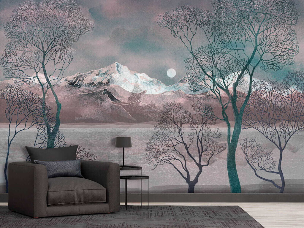 u80027pig2 1024x768 - Τοπίο με δέντρα και βουνά - tegory