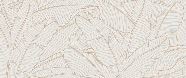 Elegant leaf pattern for modern decor