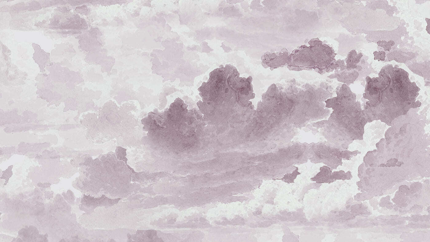 Soft clouds in gentle hues