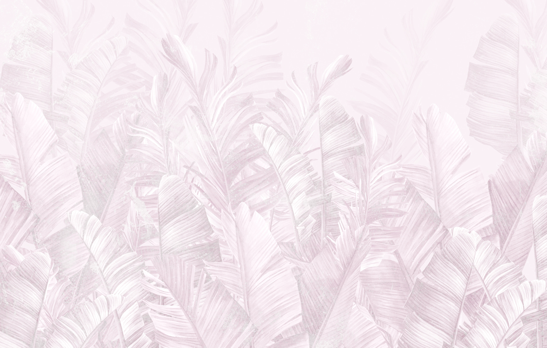 Soft pastel leaves in gentle arrangement