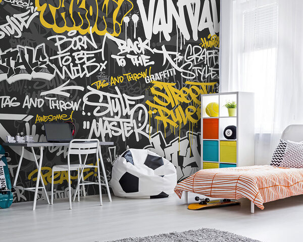 Ένα μαύρο και κίτρινο γκράφιτι u98895pib1m 600x480 - Ένα μαύρο και κίτρινο γκράφιτι