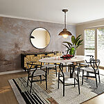 Ταπετσαρίες Υφασμάτινη επιφάνεια με απαλές, υποτονικές αποχρώσεις