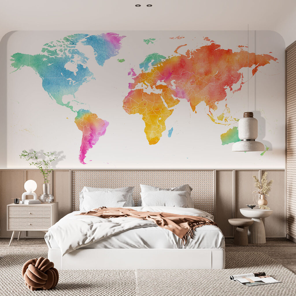 A map of the world A map of the world